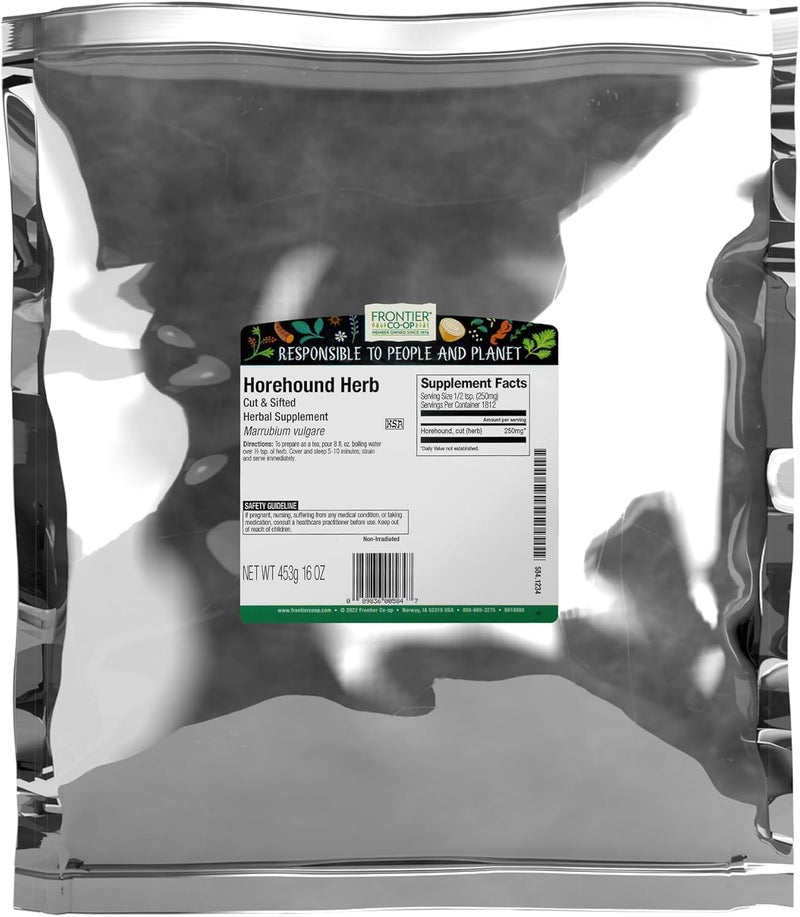 Frontier Horehound Herb Cut & Sifted 0.5kg - Image 1
